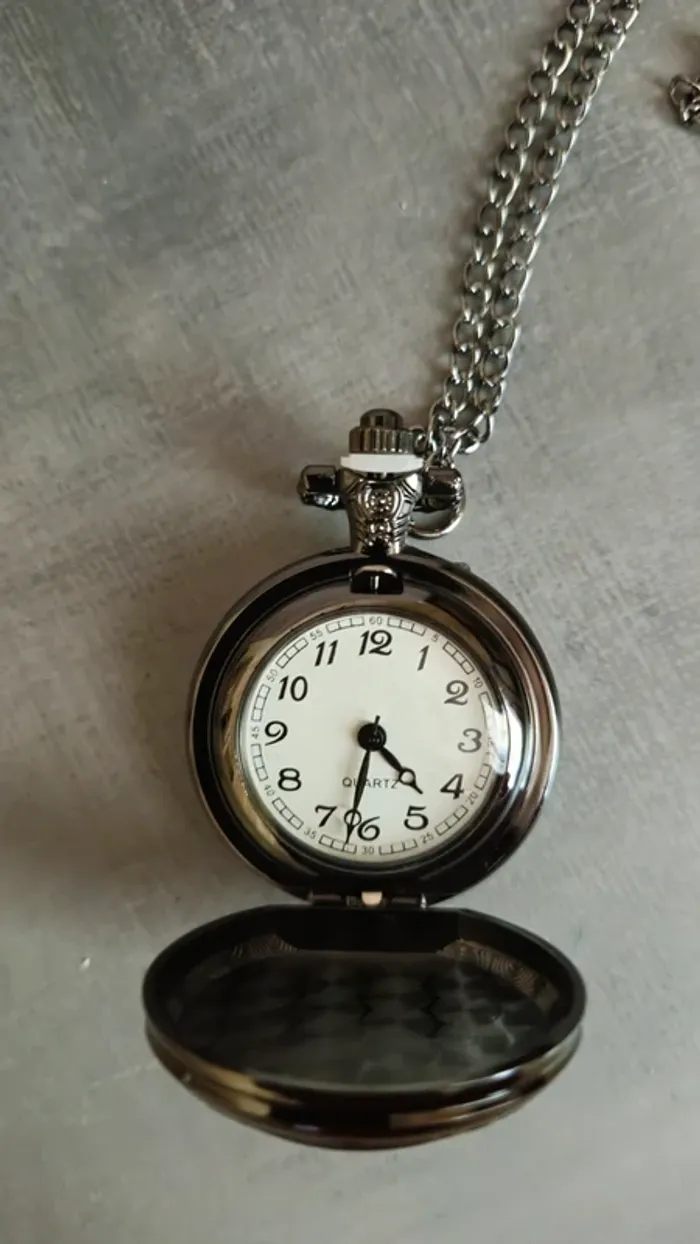 Montre gousset chat - photo numéro 3