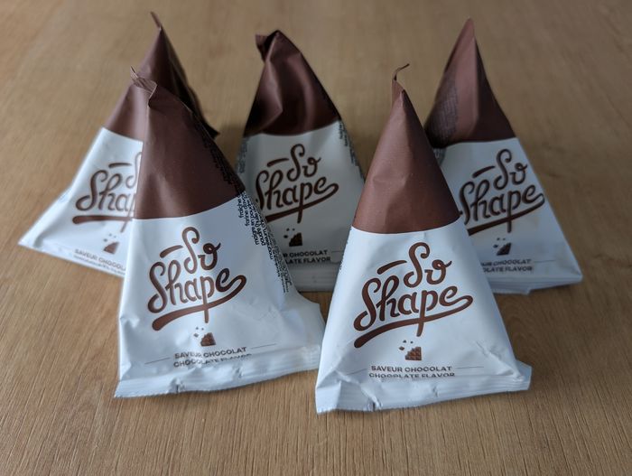 5 berlingots So Shape chocolat