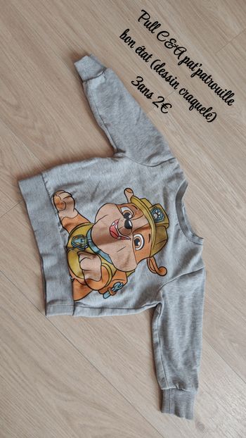 Pull pat'patrouille 3ans