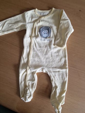 Pyjama jaune inextenso 74cm