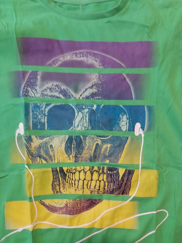 T-shirt motif Crâne - photo numéro 2