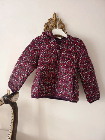 Doudoune légère liberty fleurie