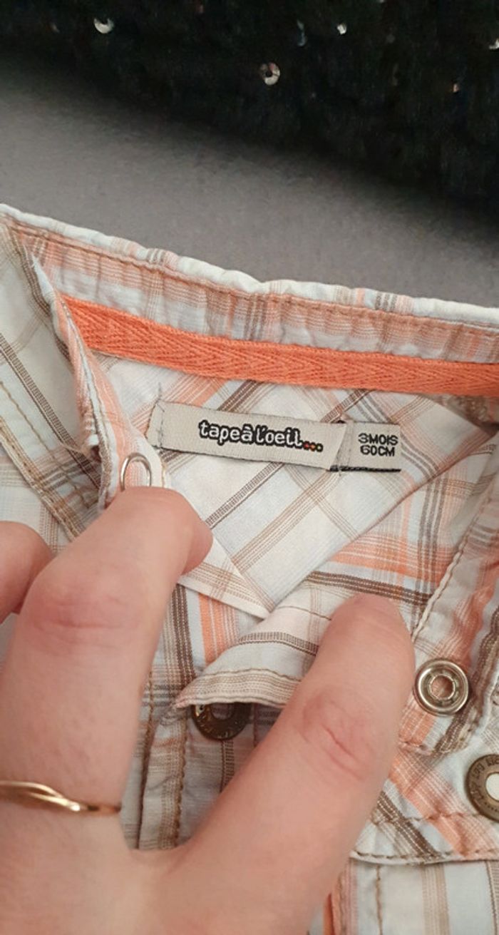 Chemise tape a l œil 3 mois - photo numéro 3