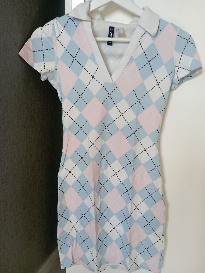 Robe manches courtes