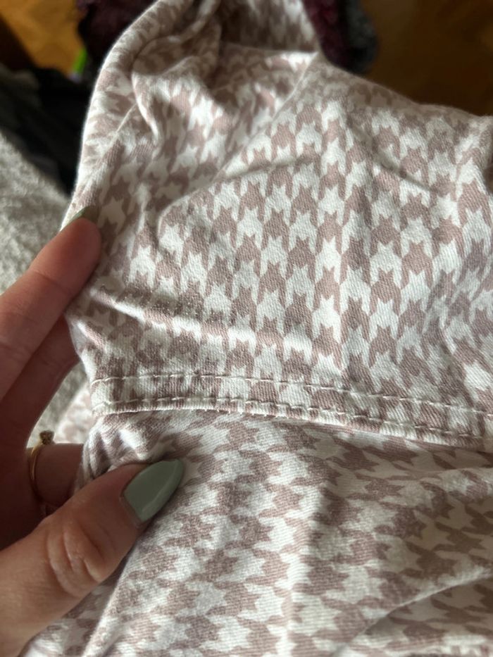 Pantalon, rose et blanc - photo numéro 4