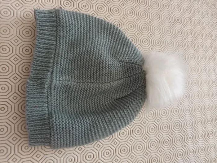 Bonnet Sergent major gris. Tour de tête  54 cms - photo numéro 4