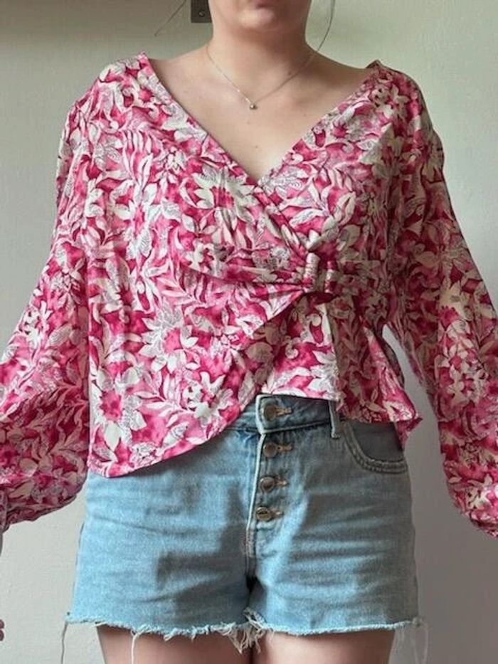 Chemisier à fleurs