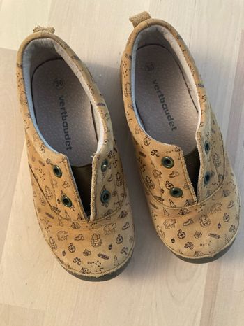 Chaussons Vertbaudet cuir pointure 30