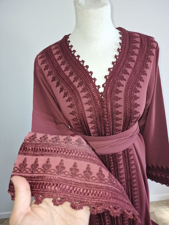 Caftan kaftan ton sur ton neuf - photo numéro 3