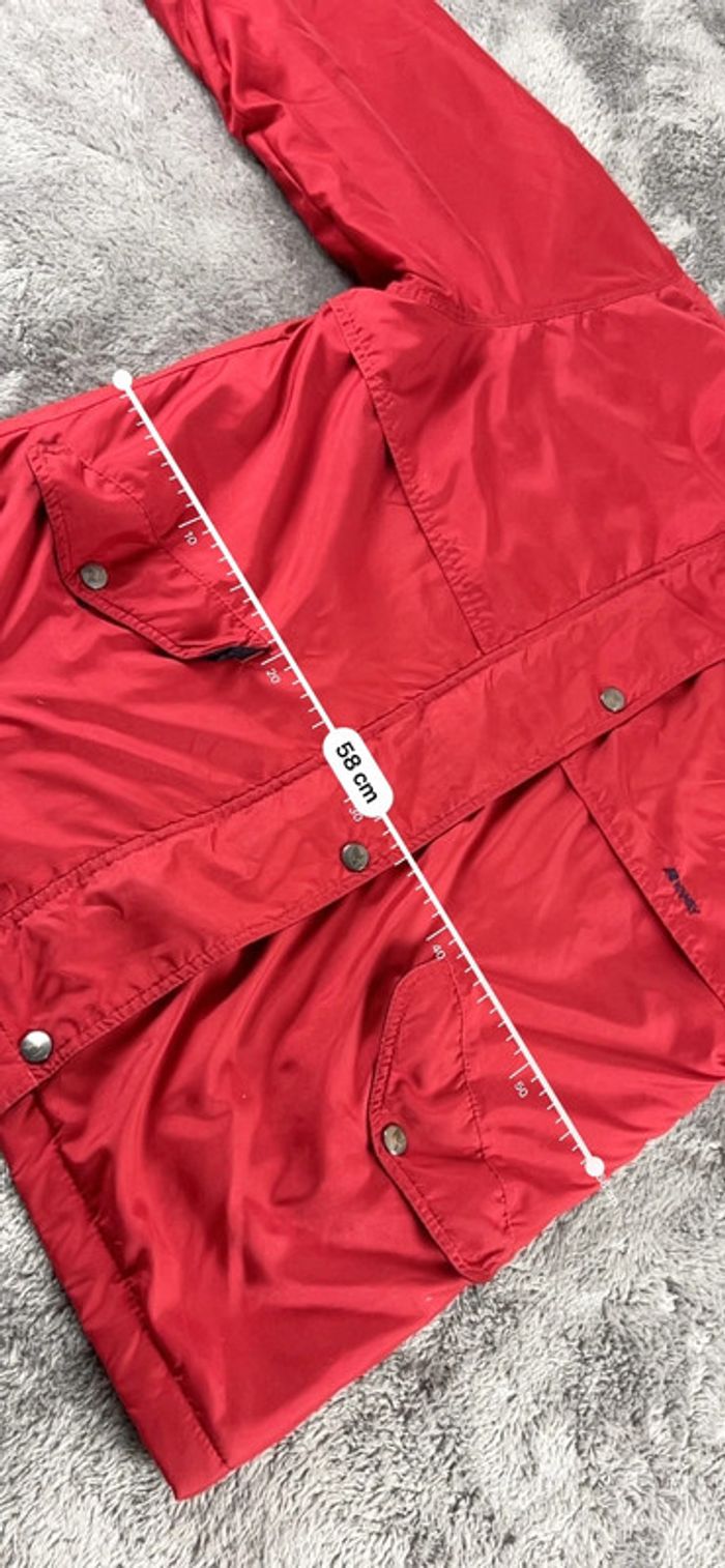 K-Way Rouge Taille M – Manteau Imperméable + Bob Réversible Offert - photo numéro 4