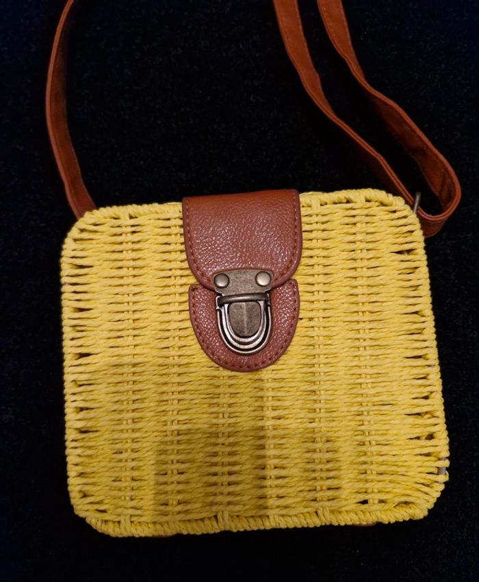 Sac à main en rotin - photo numéro 2