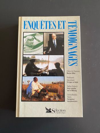 Livre enquête et témoignage