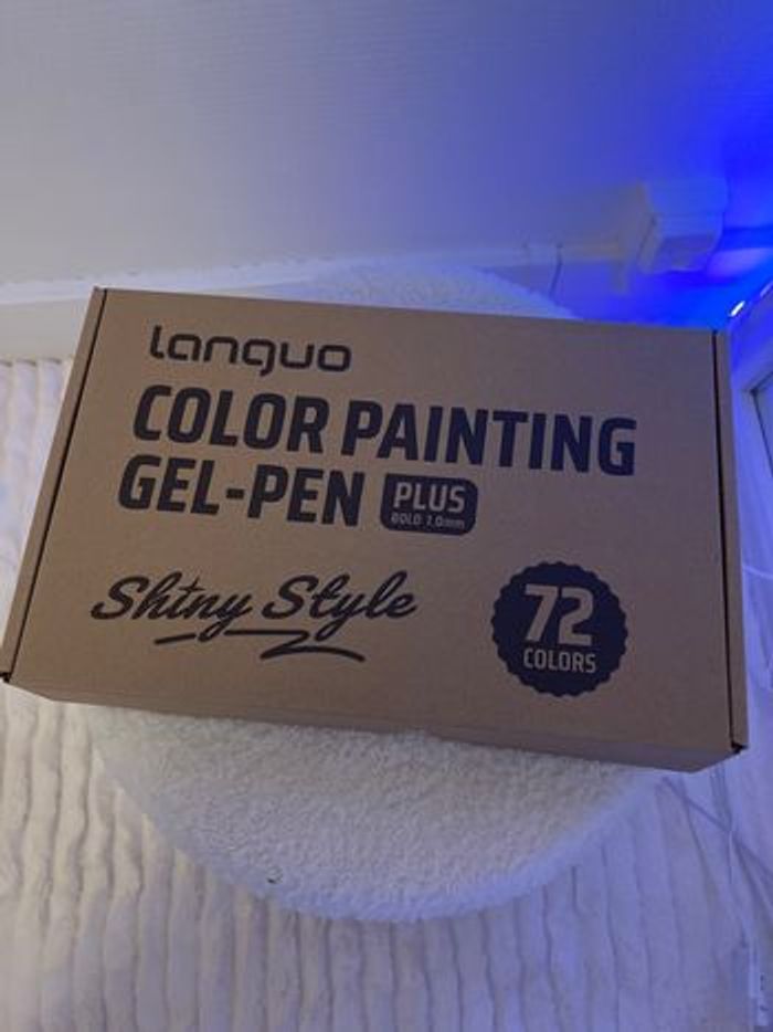 Languo Gel pen  boîte de 72 super shining - photo numéro 6