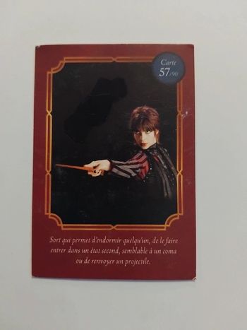 🃏 Carte Harry Potter (Auchan) - Wizarding World - Carte magique 57/90