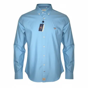 Chemise bleue Spagnolo homme Taille L Neuf