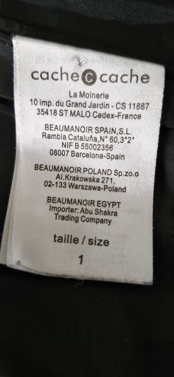 Manteau à grand carreaux - photo numéro 5