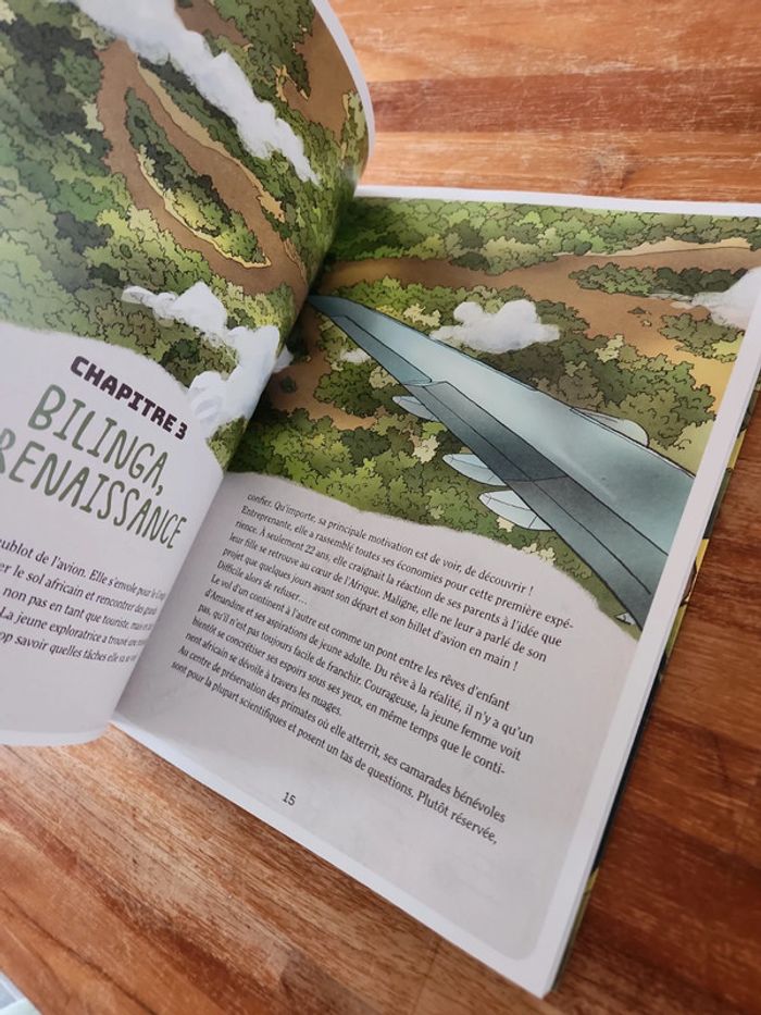 Livre : Découvre les grands singes avec.. - photo numéro 4