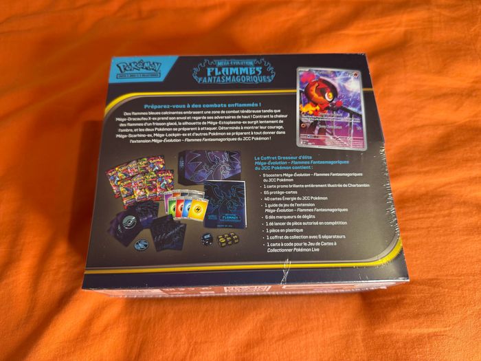 [Neuf/scellé] Pokémon - ETB flammes fantasmagoriques ME02 - photo numéro 2