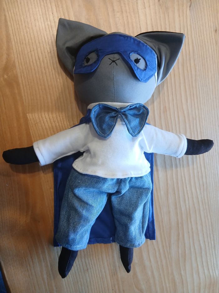 Doudou chat super hero - photo numéro 7