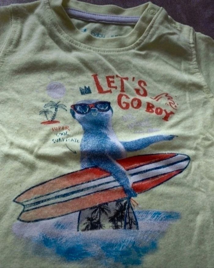 Lot de 7 tee shirt 6 mois - photo numéro 6