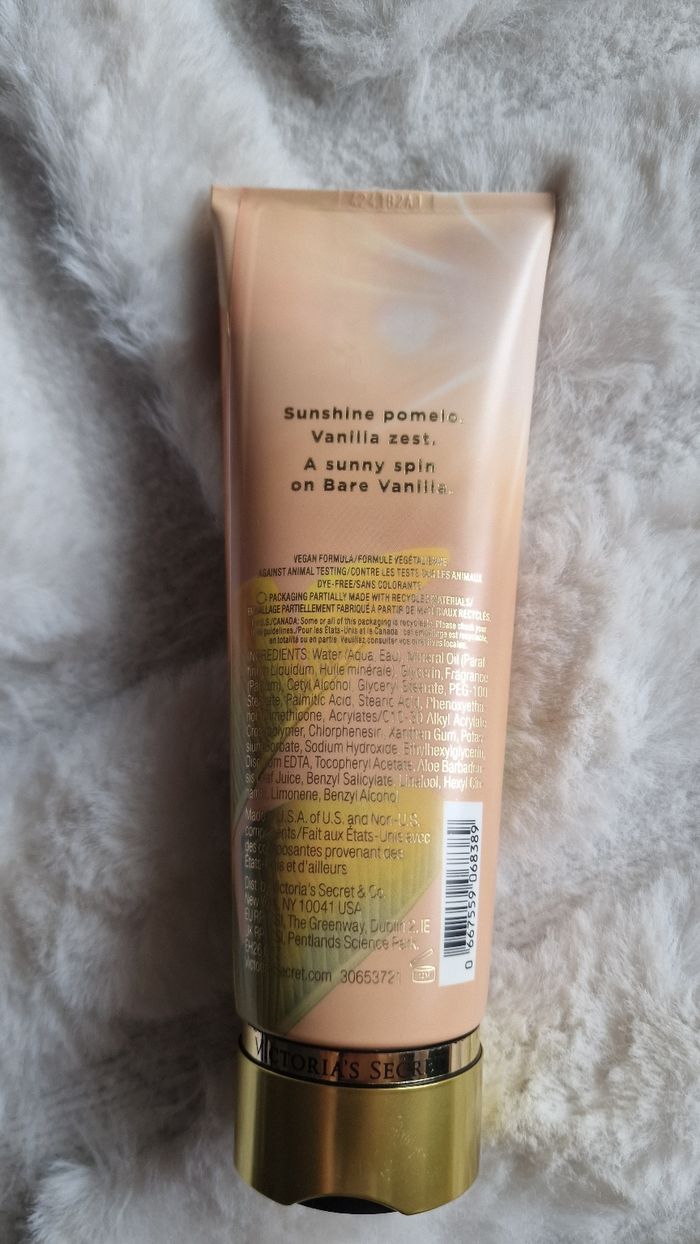 Bare Vanilla Sol Lait Parfumé Corps Victoria's Secret - photo numéro 3