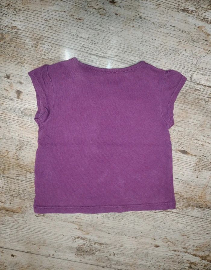 Joli t-shirt courtes manches été fille 6 mois - photo numéro 3