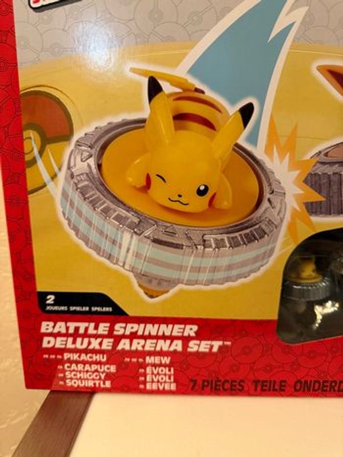 Pokémon Arène 4 toupis et lanceurs Pokéball - photo numéro 5