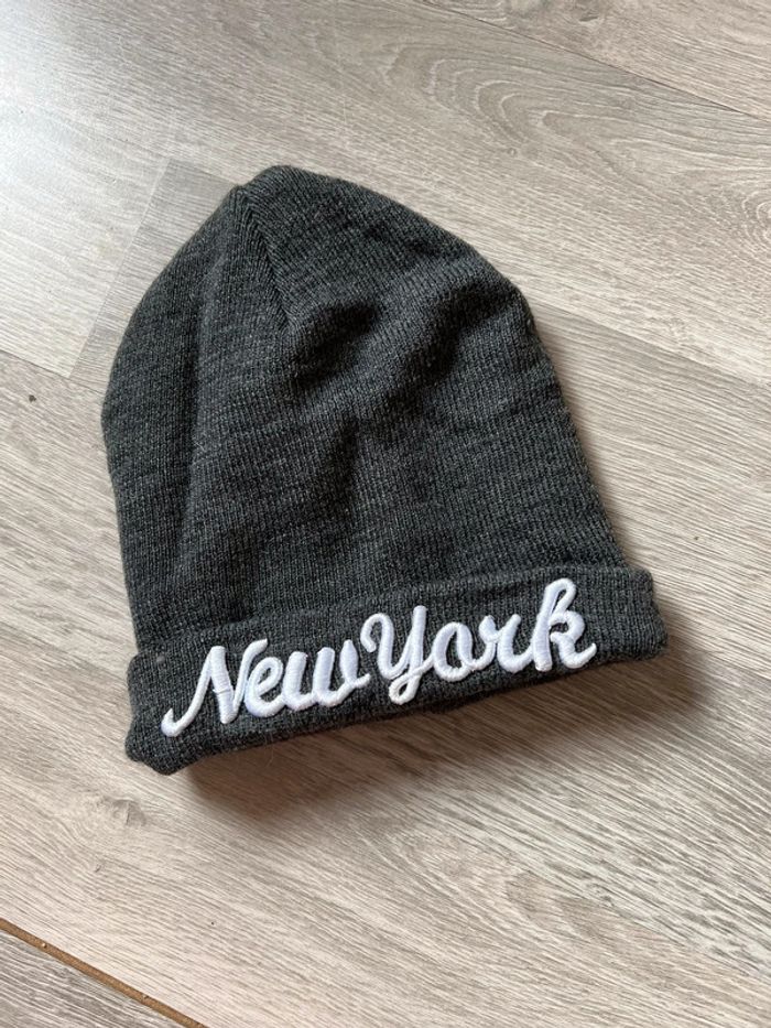 Bonnet gris loose H&M 2-4 ans