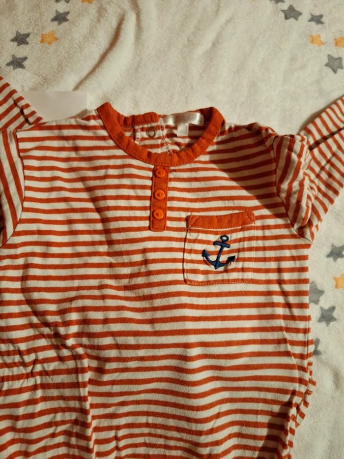 Pyjama rayé 24 mois - photo numéro 3