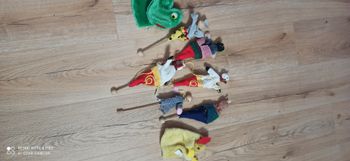 Lot de 8 marionnettes