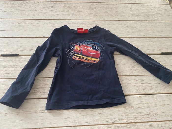 Polo t-shirt manche longue tricot de peau Disney Cars - photo numéro 3