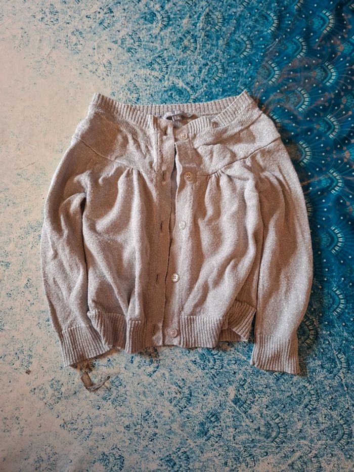 Gilet pailleté 2 ans