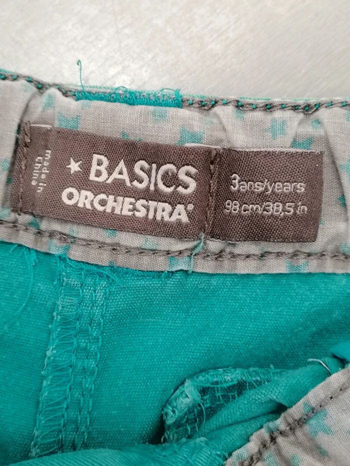 Short menthe turquoise 3ans - photo numéro 4