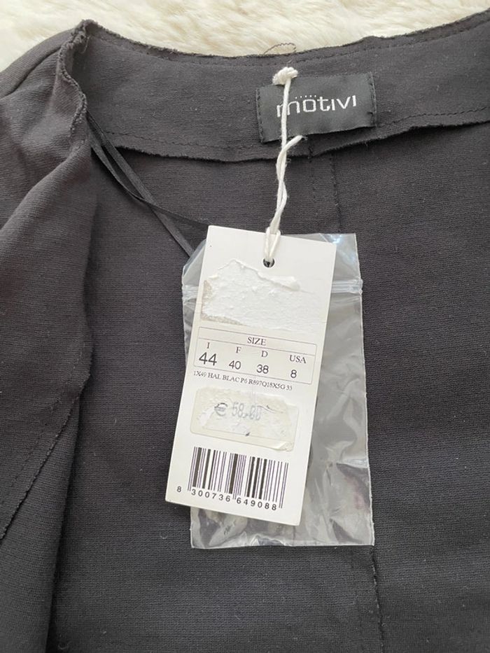 Veste courte noire neuve Motivi taille 40 - photo numéro 5