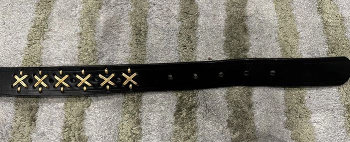 Ceinture en cuir de vachette T 70 - photo numéro 2