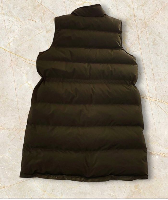 Doudoune sans manches longue White City – Taille M – Vert olive - photo numéro 2