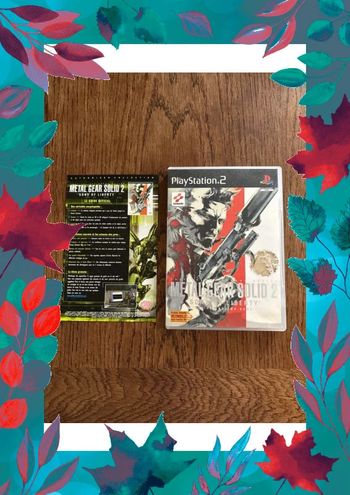 Jeu PlayStation 2 métal gear solid 2