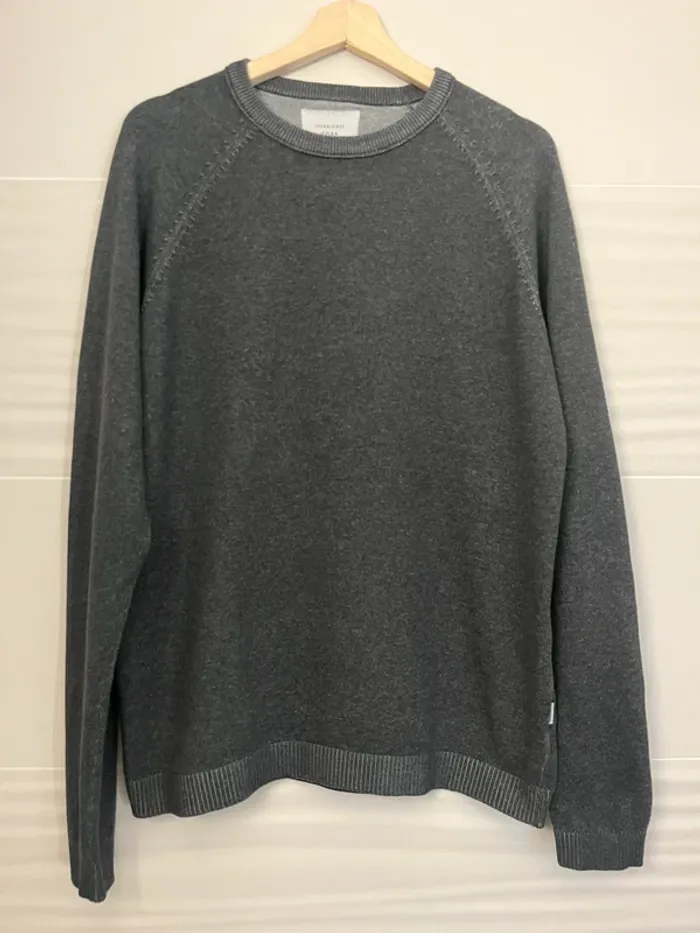 Pull Gris Homme - Jack & Jones - taille L - photo numéro 7