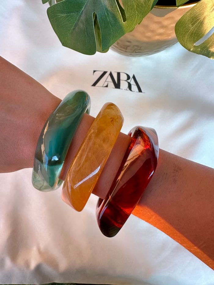 Lot de 3 gros bracelet Zara - photo numéro 4