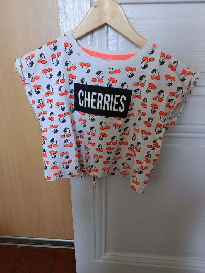 Top Zeeman blanc et multicolore