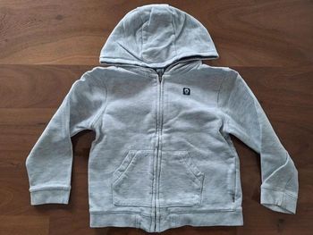 Gilet gris zippé Okaïdi 3 ans
