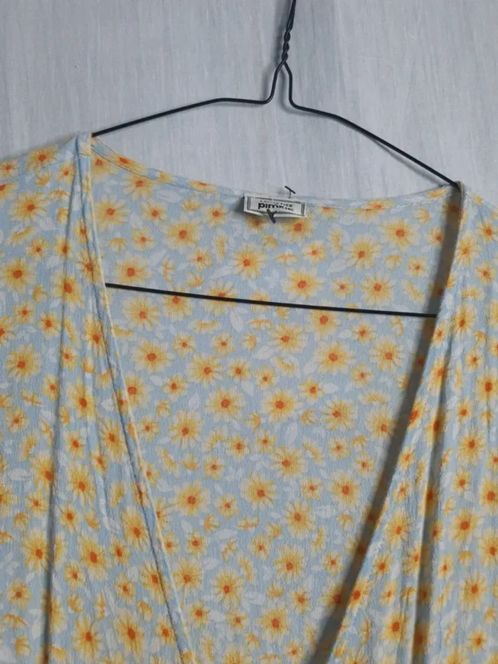 Robe fleurie portefeuille - photo numéro 3