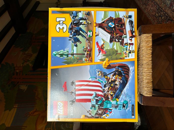 LEGO 31132 Le bateau viking et le serpent de Midgard - photo numéro 4