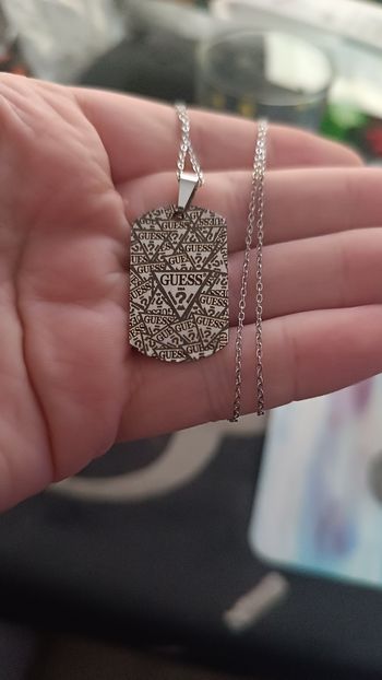 Collier Guess acier inoxydable 