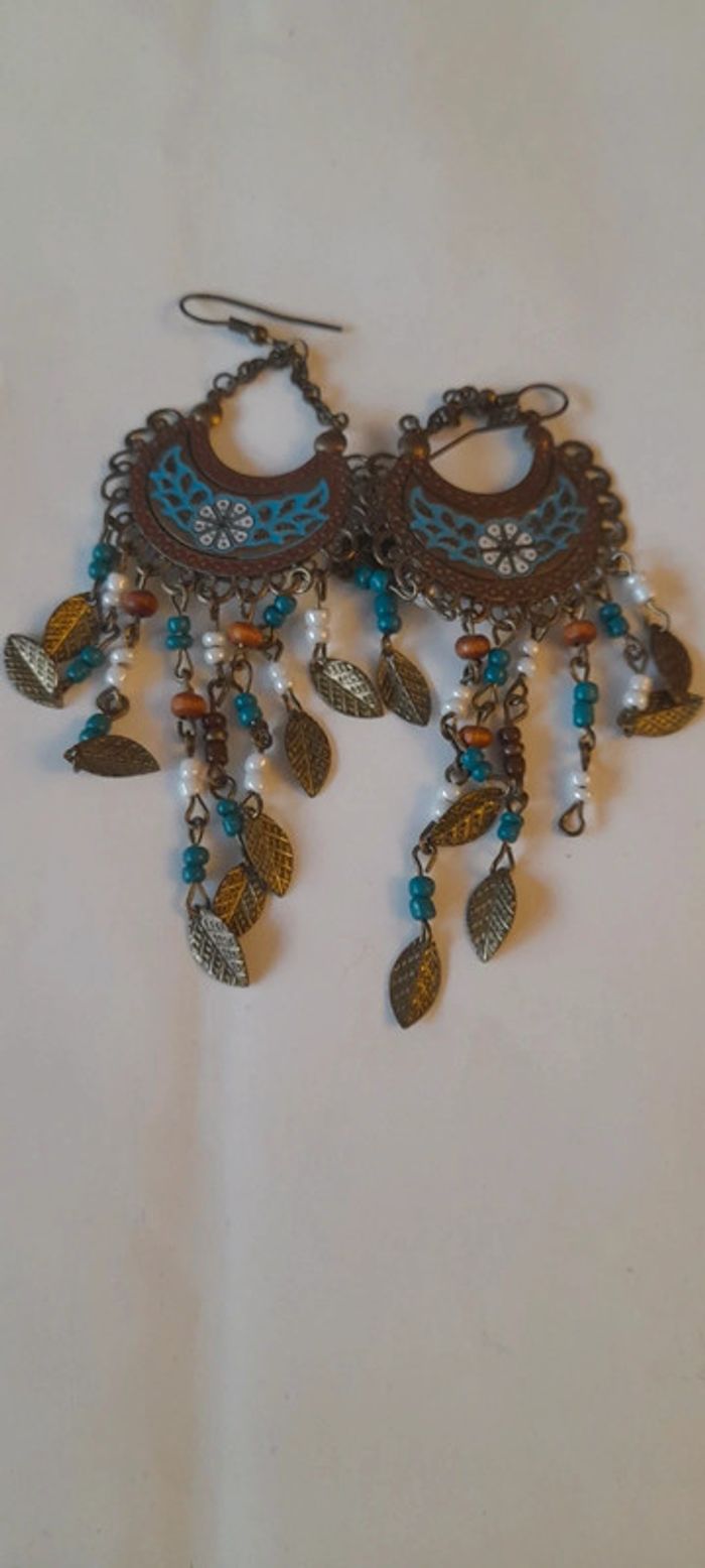 Boucles d'oreilles fantaisie