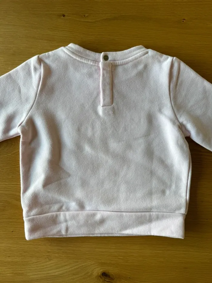 Sweat rose pâle ML inscription Balade à Giverny - Taille 4 Ans - photo numéro 8