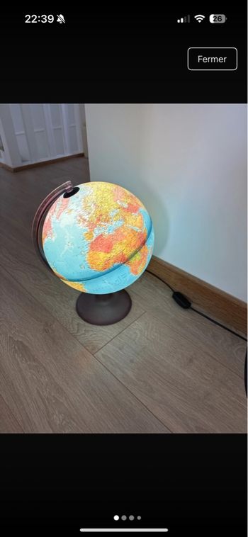 Globe lumineux 