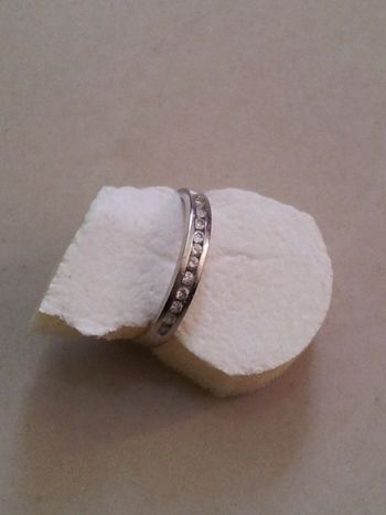 Alliance or blanc taille 52