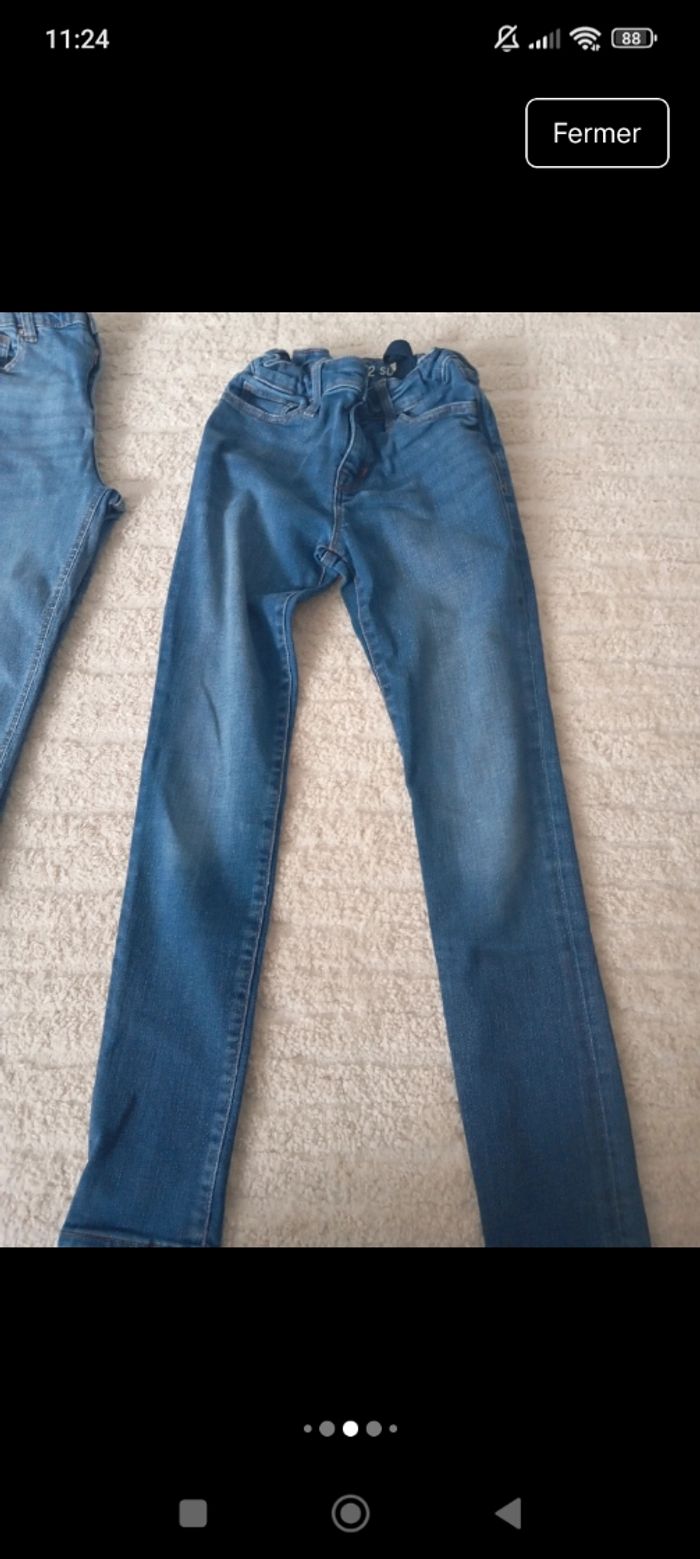 Lot jeans 12 ans - photo numéro 4