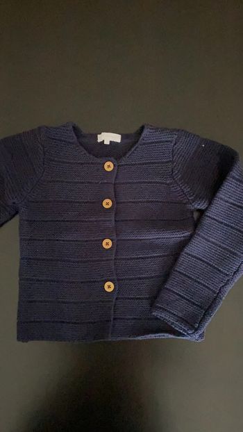 Gilet bouton Cadet Rousselle 4 ans